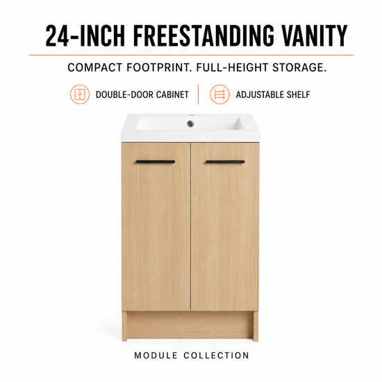 Module 24" Freestanding Vanity (RTA)