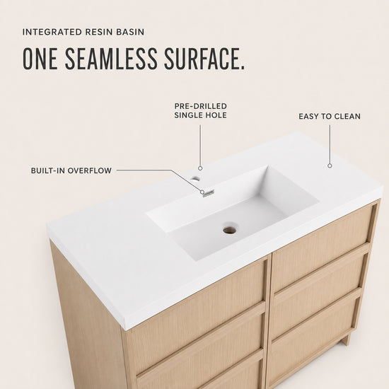 Liner II 36"/42"/48" Freestanding Vanity (RTA)