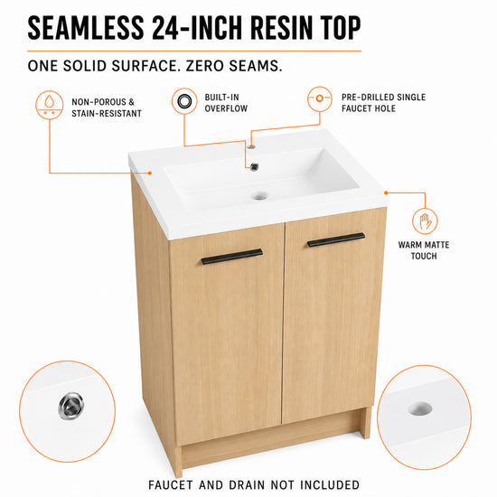 Module 24" Freestanding Vanity (RTA)