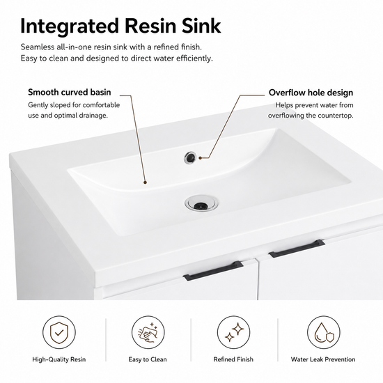 Cube 24" / 48" Freestanding Vanity (RTA)