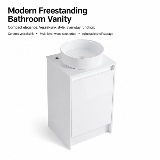 Cube 20"/32" Freestanding Vanity (RTA)