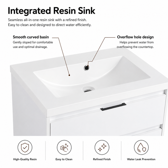 Cube 24" Freestanding Vanity (RTA)