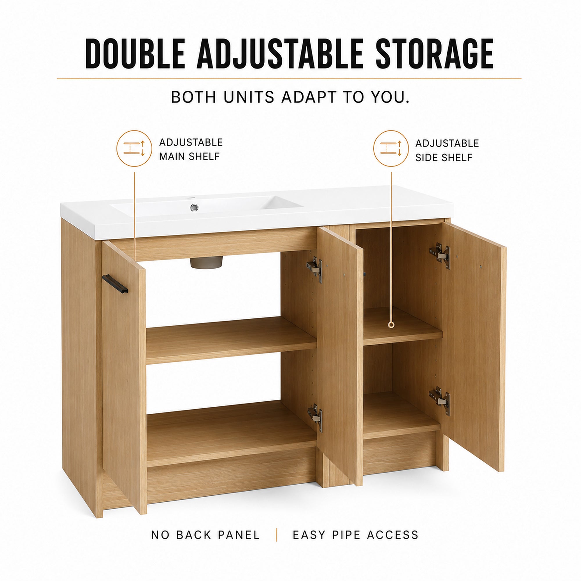 Module 36" Freestanding Vanity (RTA)