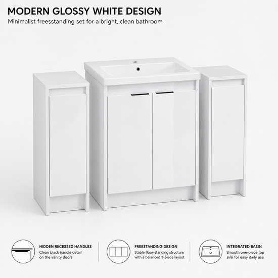 Cube 24" / 48" Freestanding Vanity (RTA)