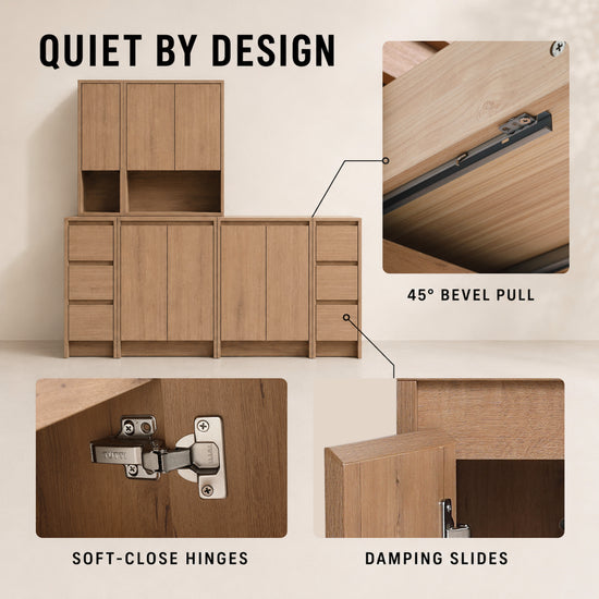Cube 72" Entryway Storage Cabinets (RTA)