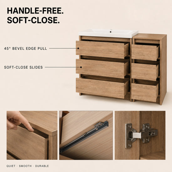 Cube 36" Freestanding Vanity (RTA)