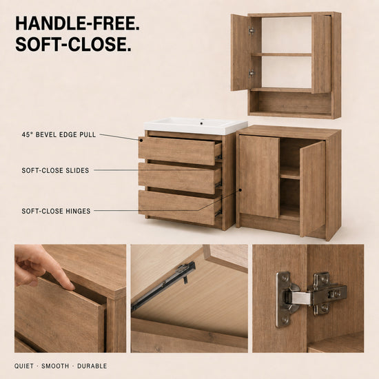 Cube 48"/72" Freestanding Vanity (RTA)