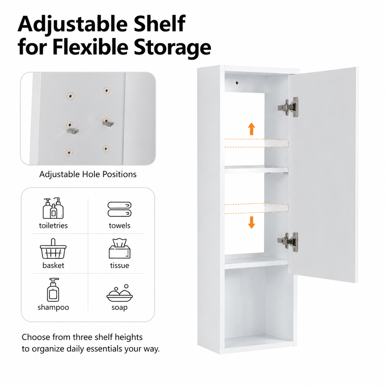 Cube 12" Bathroom Wall Cabinet (RTA)