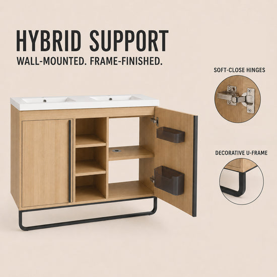 Metalin 48"/60" Freestanding Vanity (RTA)