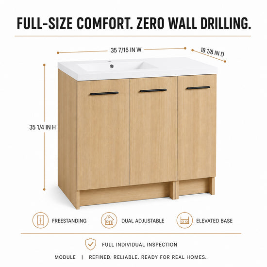Module 36" Freestanding Vanity (RTA)