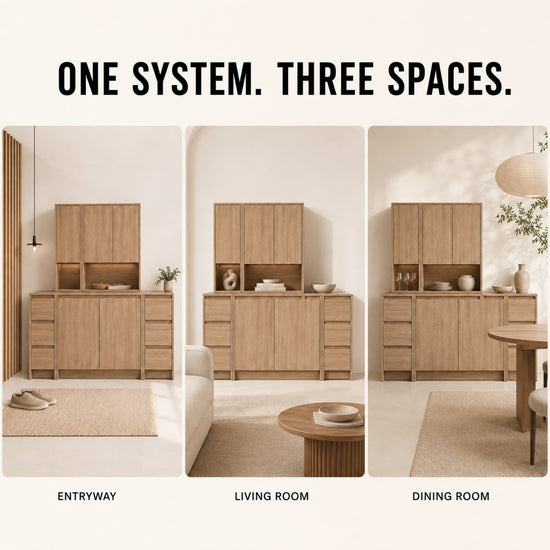 Cube 72" Entryway Storage Cabinets (RTA)