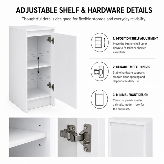 Cube 20"/32" Freestanding Vanity (RTA)