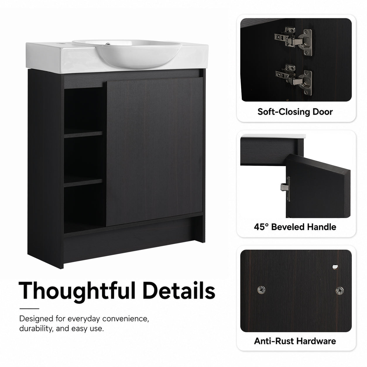 Slimbay 30" Freestanding Vanity (RTA)