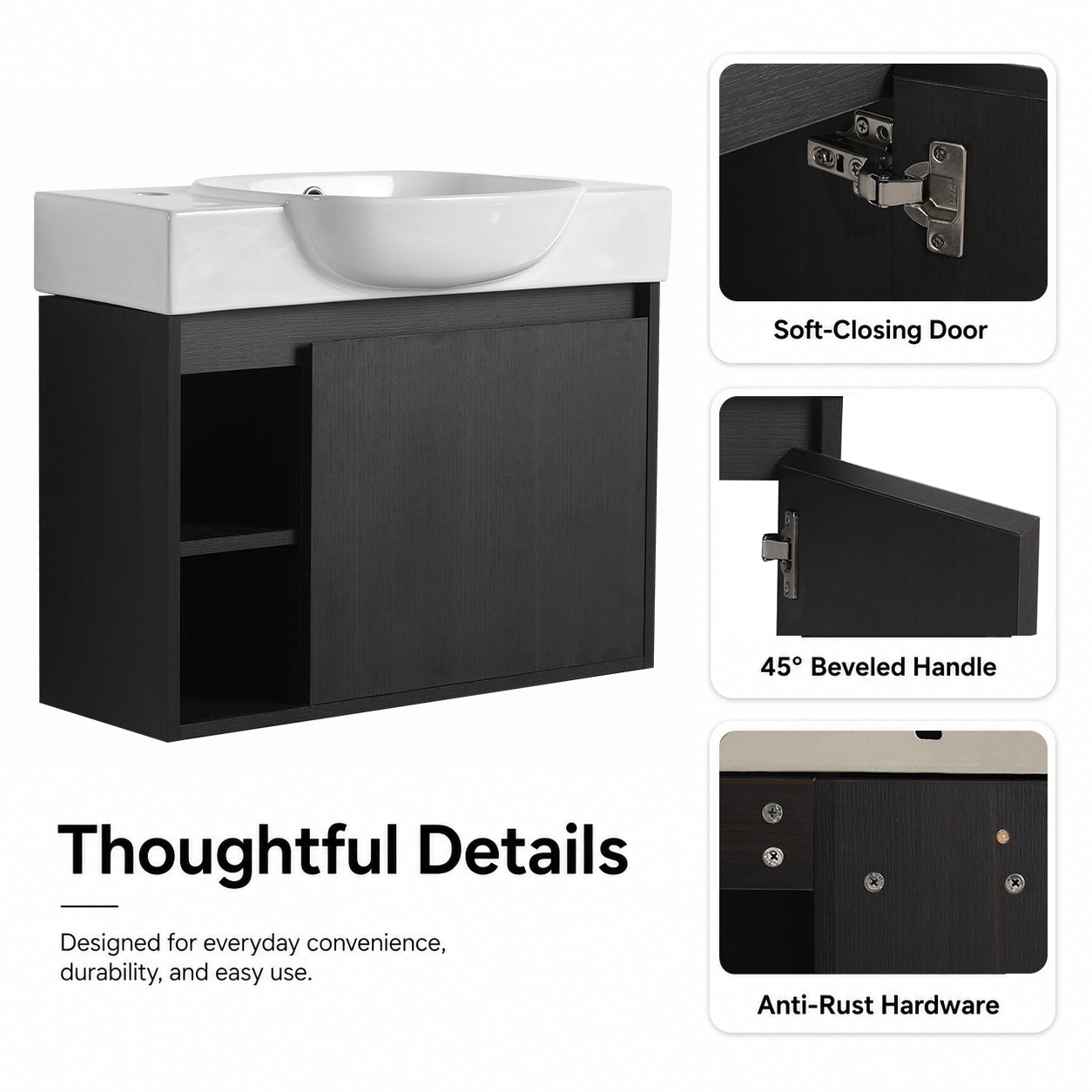 Slimbay 26" Floating Vanity (RTA)