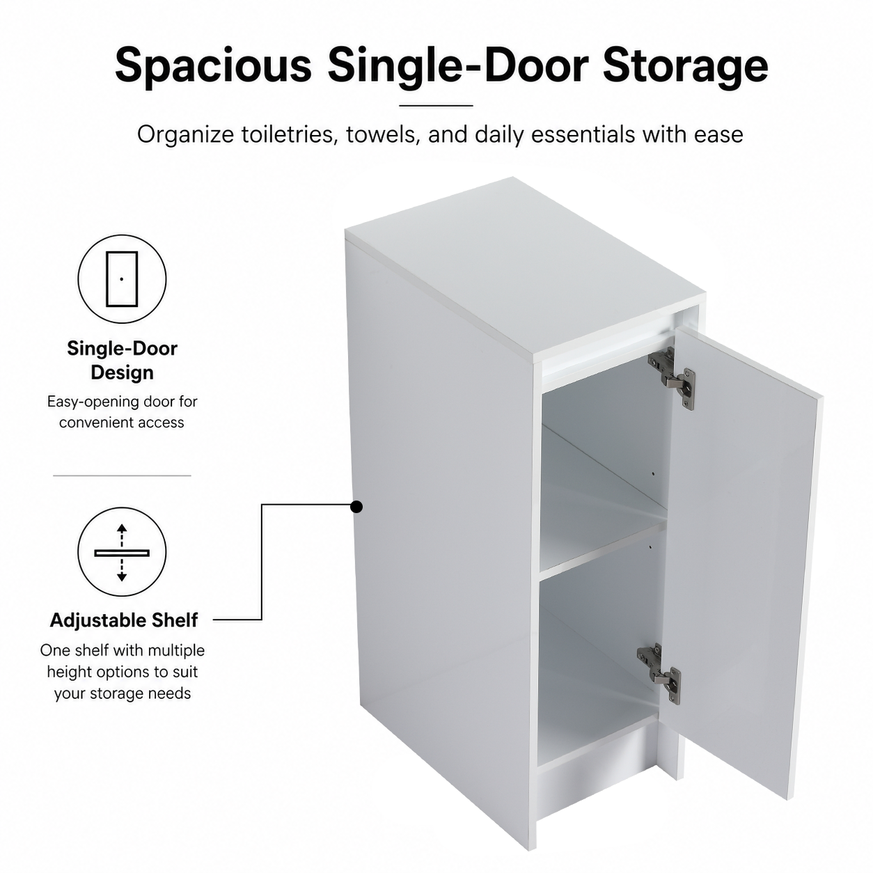 Cube 12" Bathroom Storage Cabinet (RTA)
