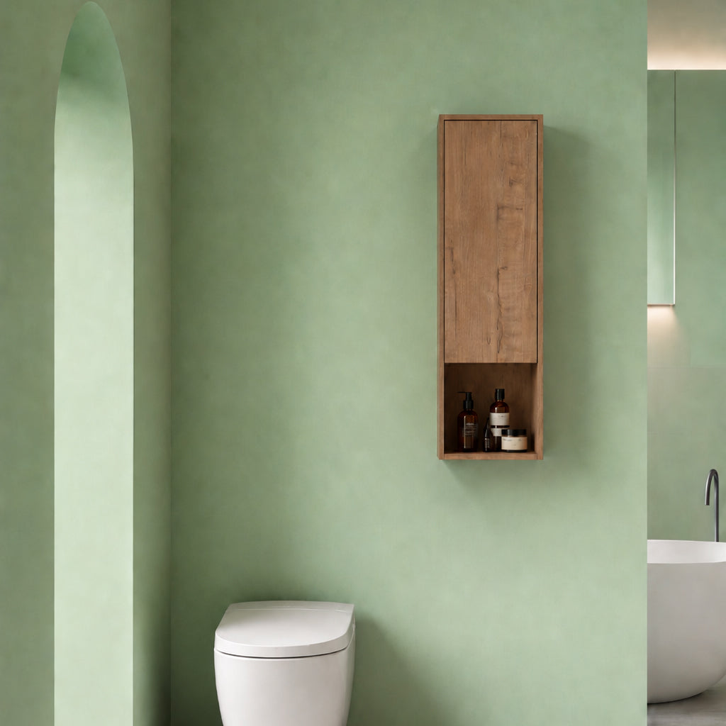 Cube Bathroom Cabinet— Mix & Match Wall-Mounted Vanities, Side Cabinets & Top Cabinets (RTA)