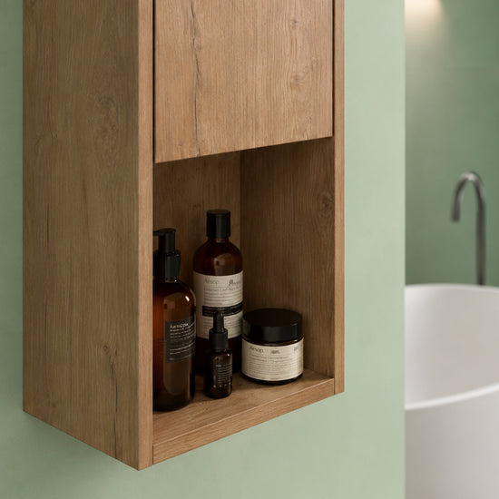 Cube Bathroom Cabinet— Mix & Match Wall-Mounted Vanities, Side Cabinets & Top Cabinets (RTA)