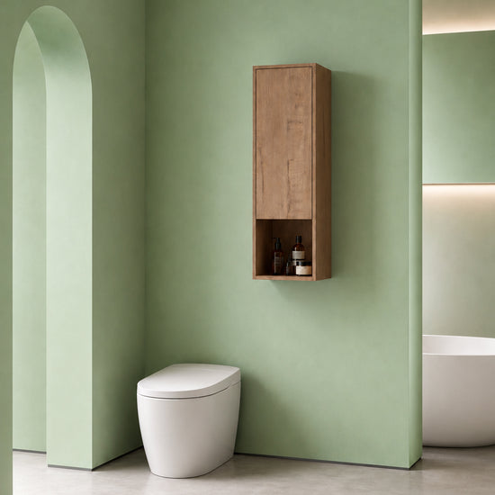 Cube Bathroom Cabinet— Mix & Match Freestanding Vanities, Side Cabinets & Top Cabinets (RTA)
