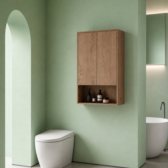 Cube Bathroom Cabinet— Mix & Match Wall-Mounted Vanities, Side Cabinets & Top Cabinets (RTA)