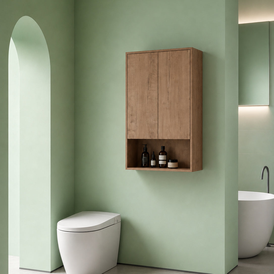 Cube Bathroom Cabinet— Mix & Match Freestanding Vanities, Side Cabinets & Top Cabinets (RTA)