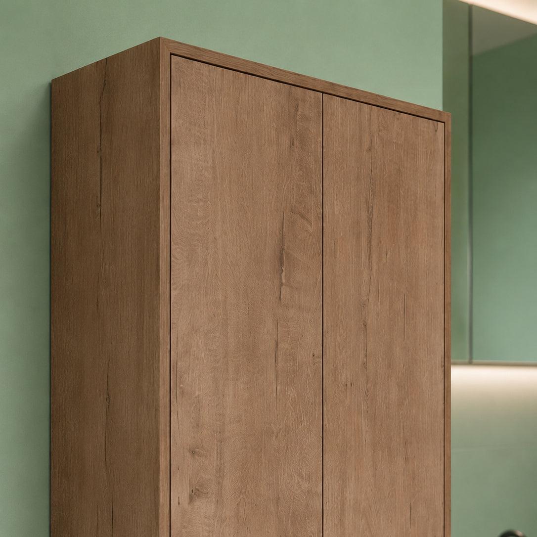 Cube Bathroom Cabinet— Mix & Match Wall-Mounted Vanities, Side Cabinets & Top Cabinets (RTA)