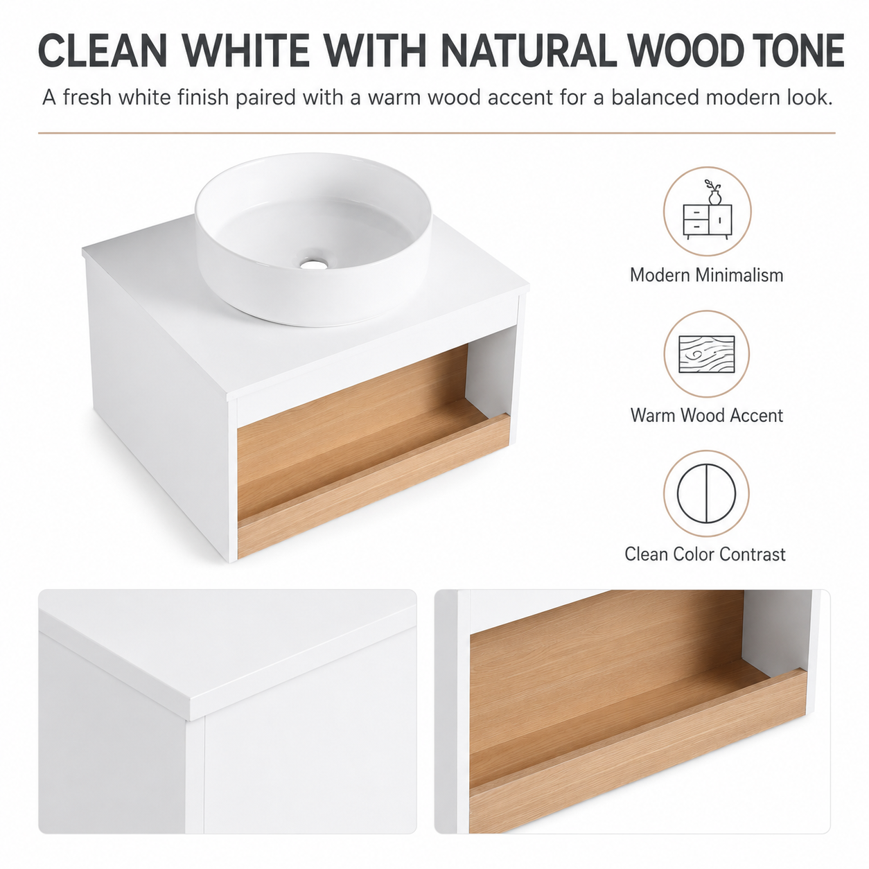 Aura 24" Floating Vanity (RTA)