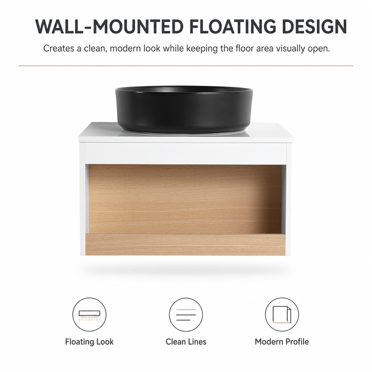 Aura 24" Floating Vanity (RTA)