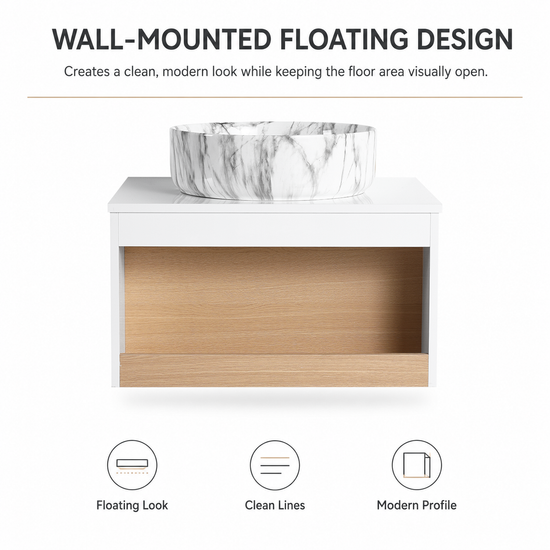 Aura 24" Floating Vanity (RTA)