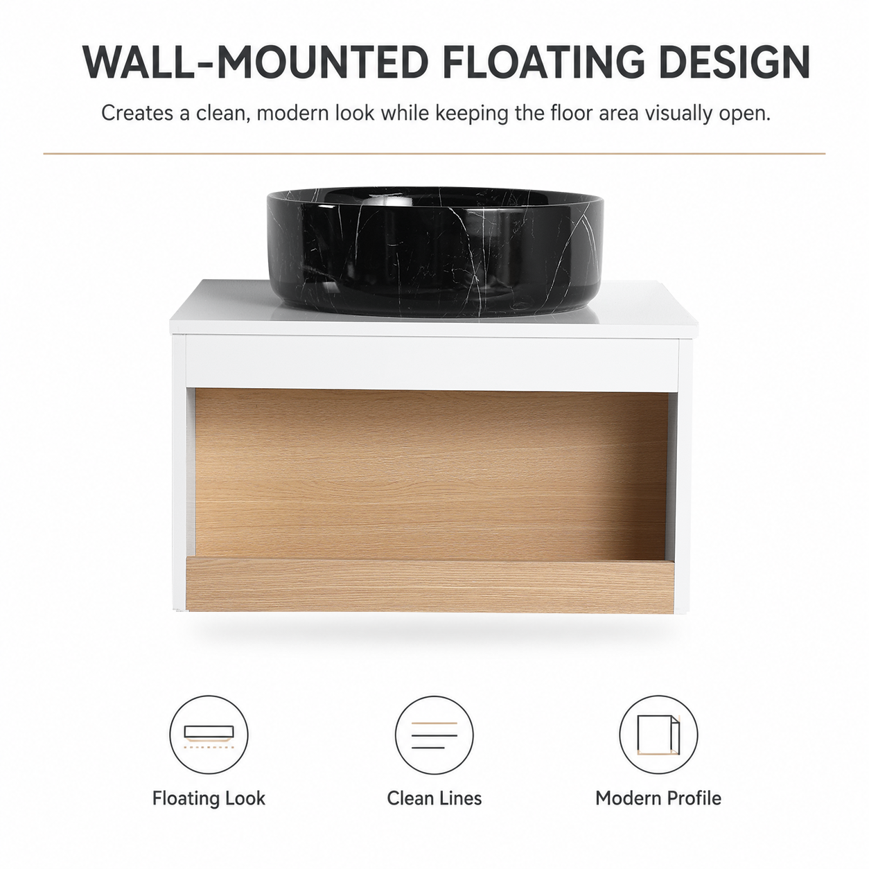 Aura 24" Floating Vanity (RTA)