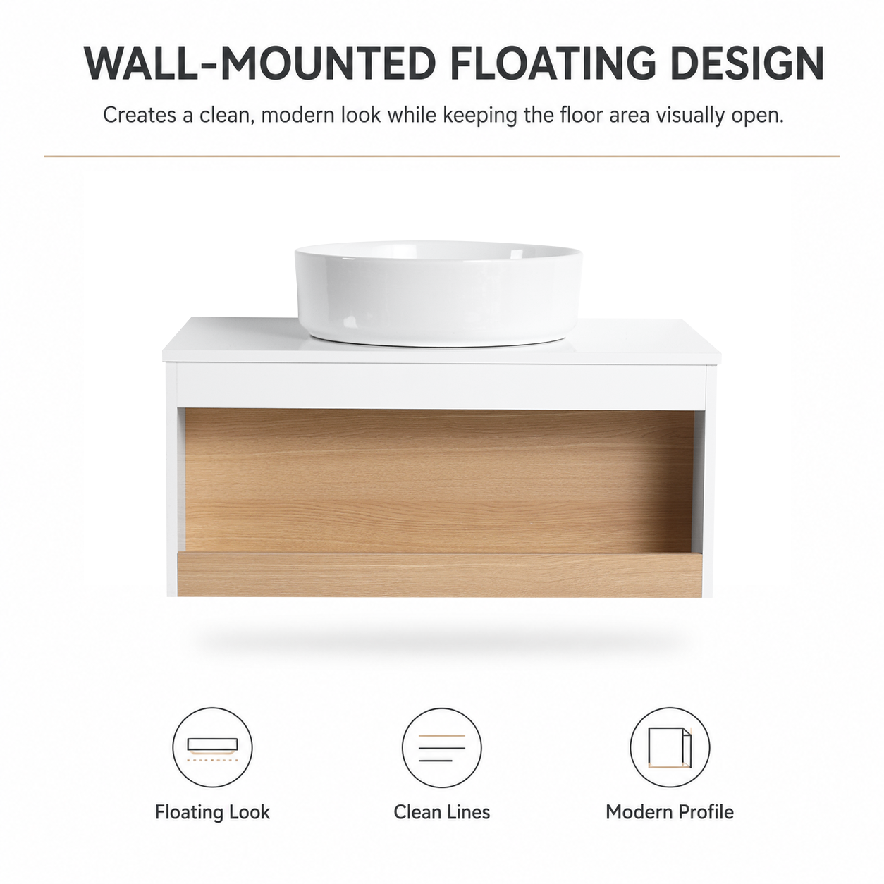 Aura 30" Floating Vanity (RTA)