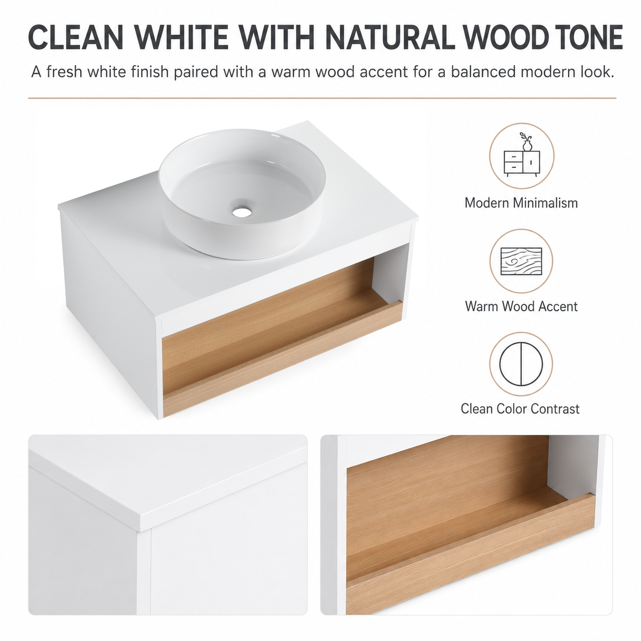 Aura 30" Floating Vanity (RTA)
