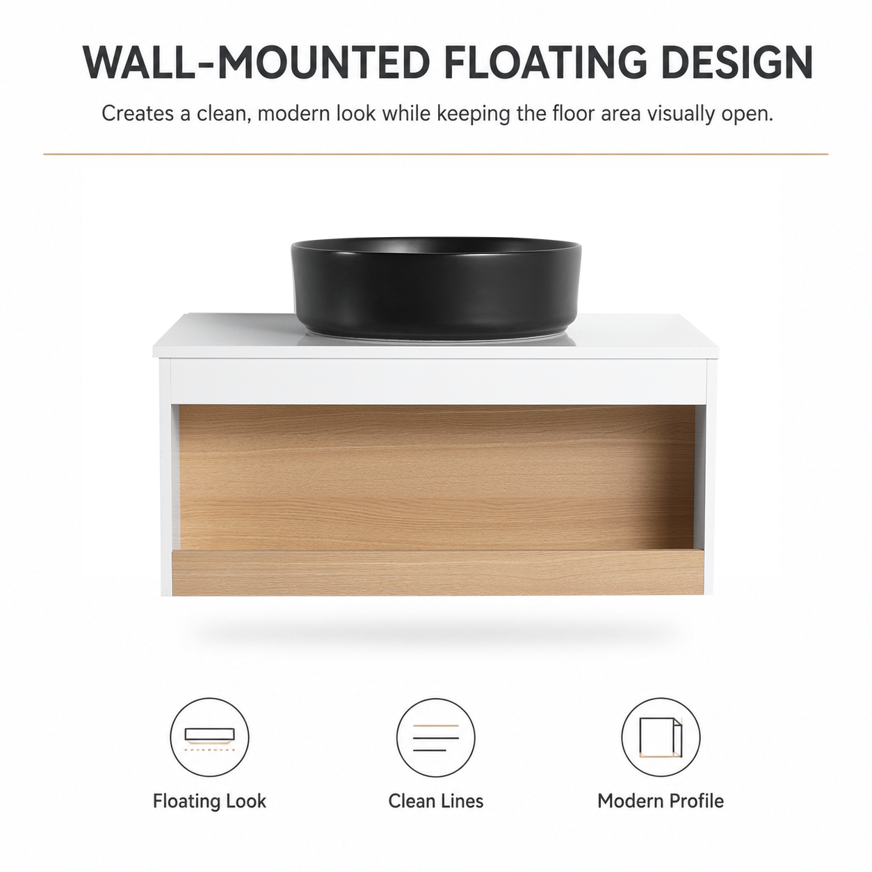Aura 30" Floating Vanity (RTA)