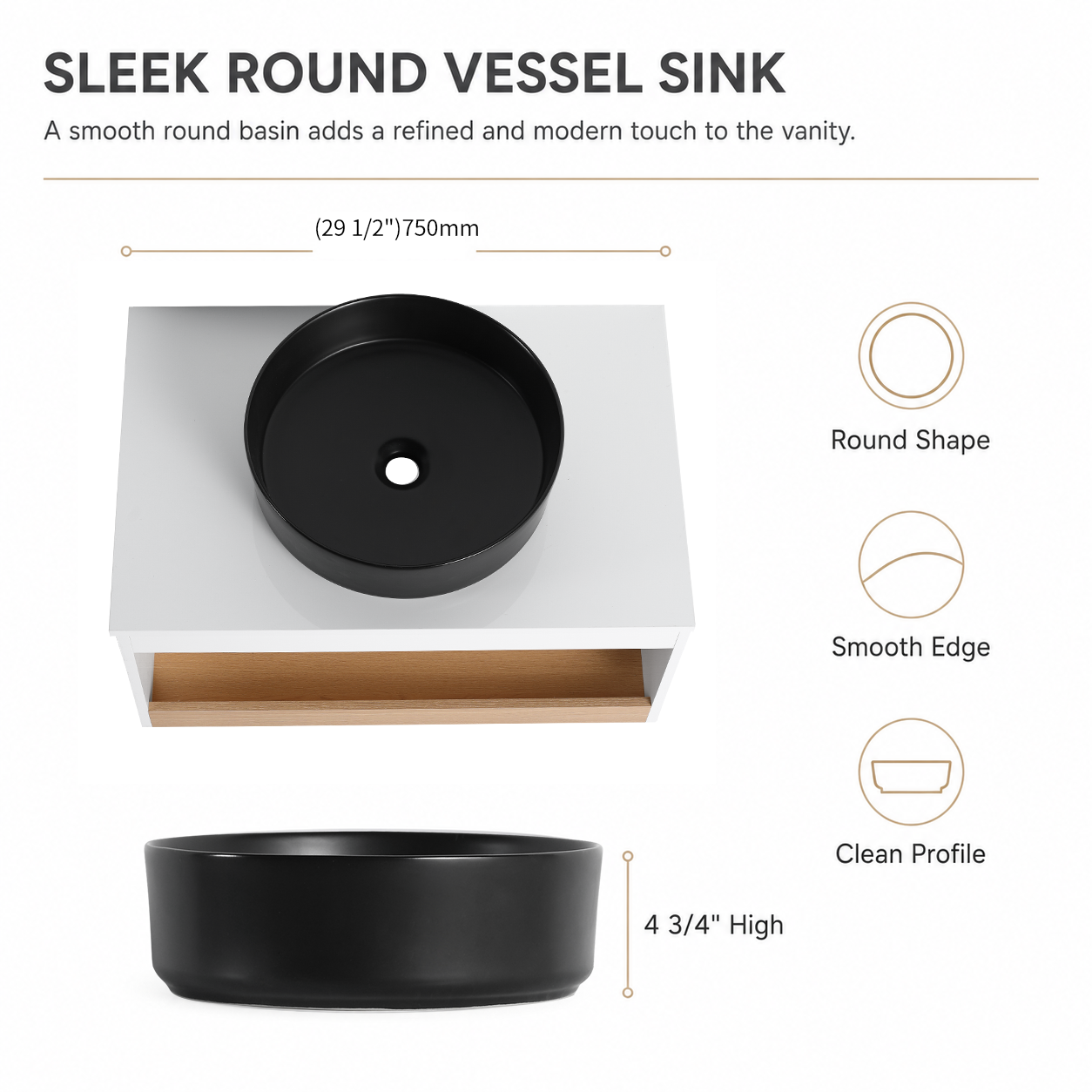 Aura 30" Floating Vanity (RTA)