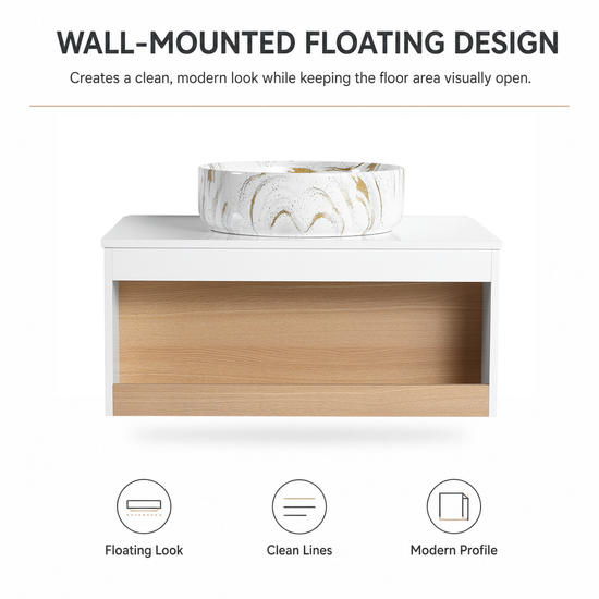 Aura 30" Floating Vanity (RTA)