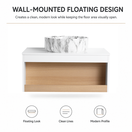 Aura 30" Floating Vanity (RTA)