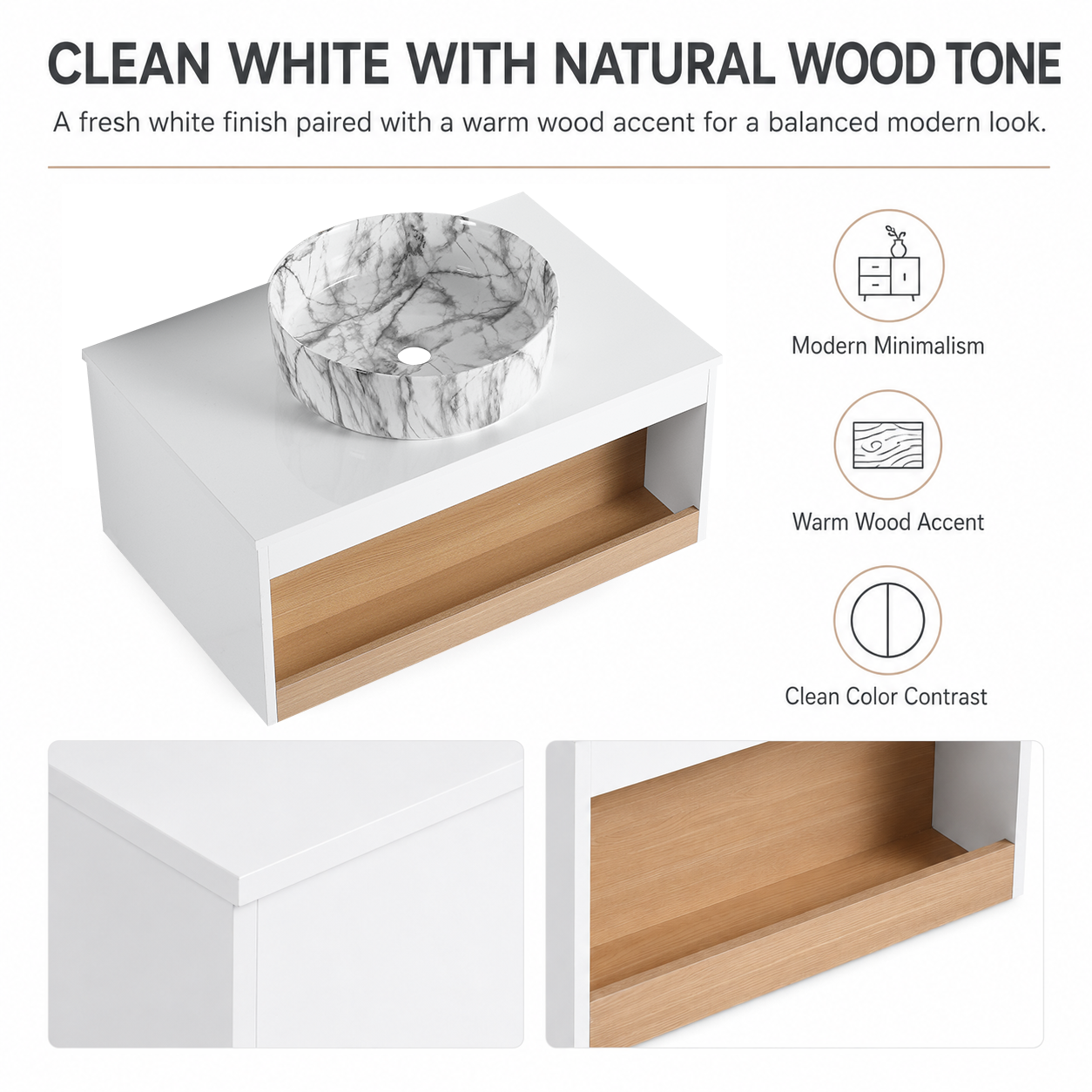 Aura 30" Floating Vanity (RTA)