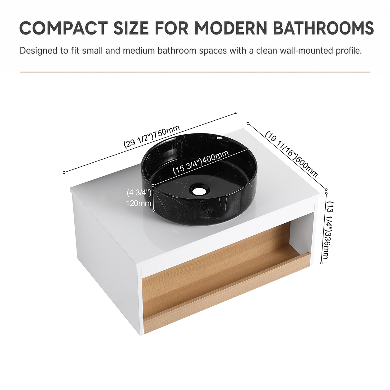 Aura 30" Floating Vanity (RTA)