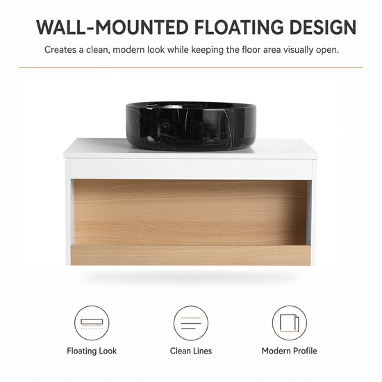 Aura 30" Floating Vanity (RTA)