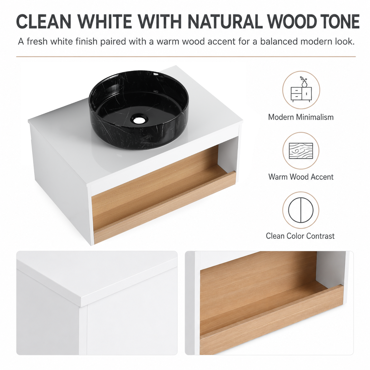Aura 30" Floating Vanity (RTA)