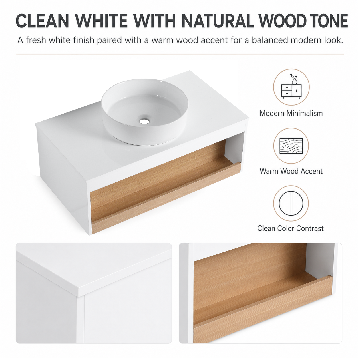 Aura 36" Floating Vanity (RTA)