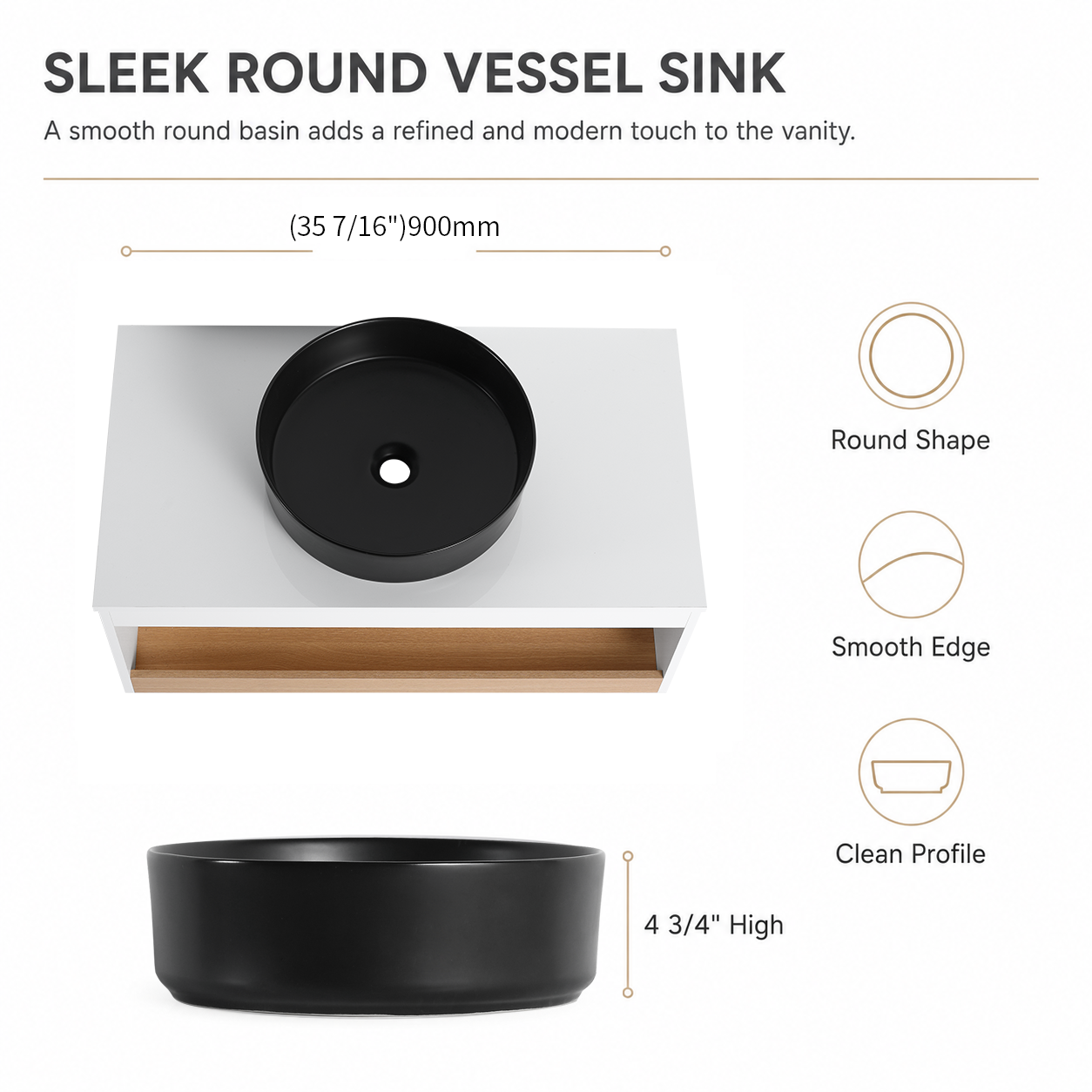 Aura 36" Floating Vanity (RTA)