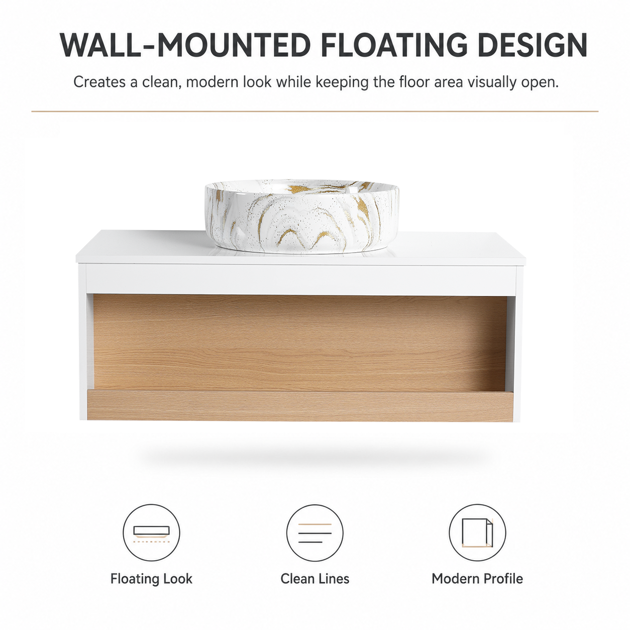 Aura 36" Floating Vanity (RTA)