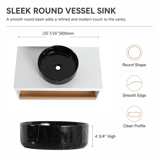 Aura 36" Floating Vanity (RTA)