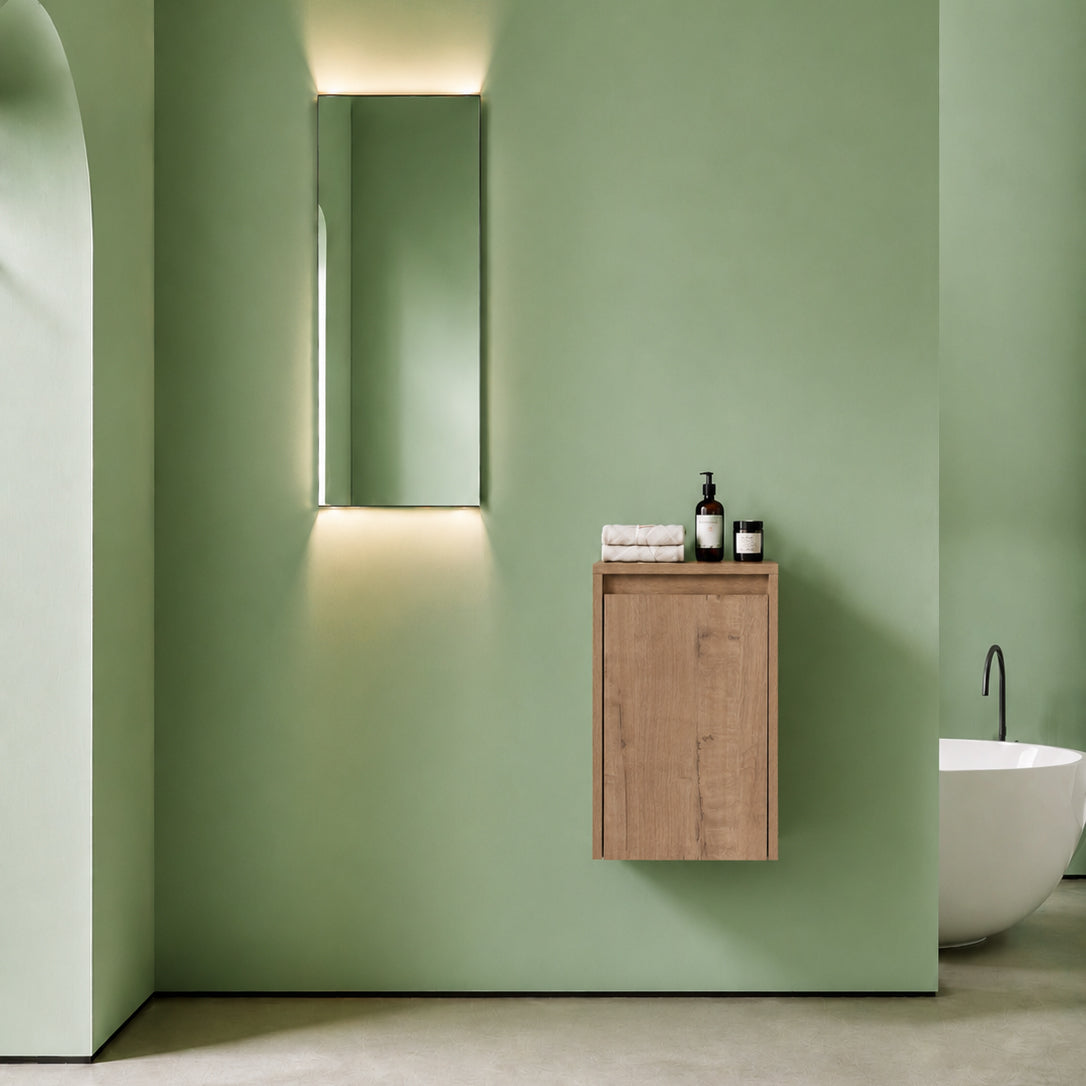 Cube Bathroom Cabinet— Mix & Match Wall-Mounted Vanities, Side Cabinets & Top Cabinets (RTA)