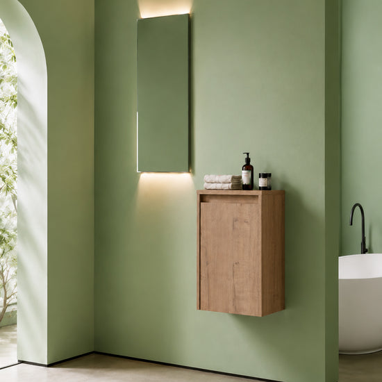 Cube Bathroom Cabinet— Mix & Match Wall-Mounted Vanities, Side Cabinets & Top Cabinets (RTA)