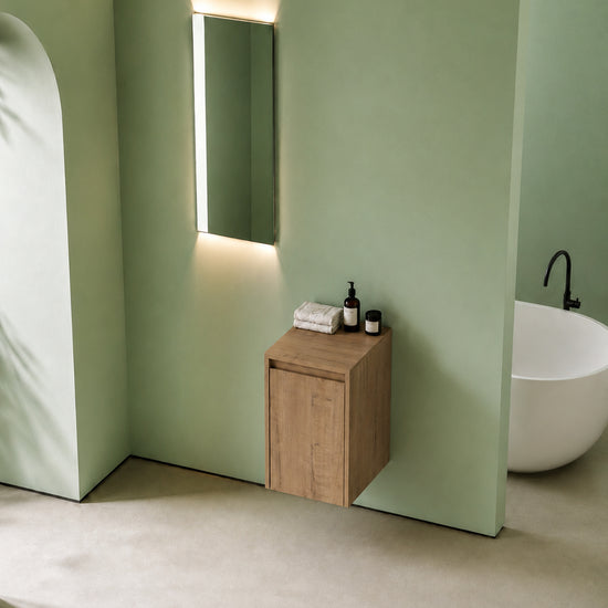 Cube Bathroom Cabinet— Mix & Match Wall-Mounted Vanities, Side Cabinets & Top Cabinets (RTA)