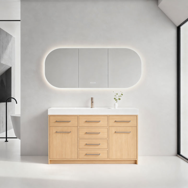LUMO 48"/60"/72" Freestanding Vanity (Assembled)