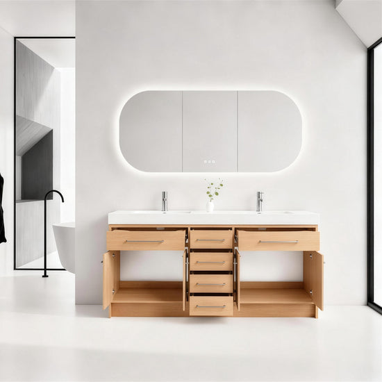 LUMO 48"/60"/72" Freestanding Vanity (Assembled)