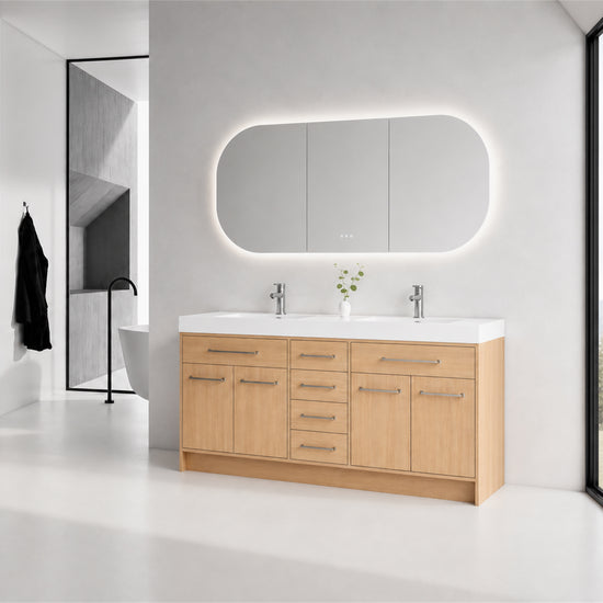 LUMO 48"/60"/72" Freestanding Vanity (Assembled)