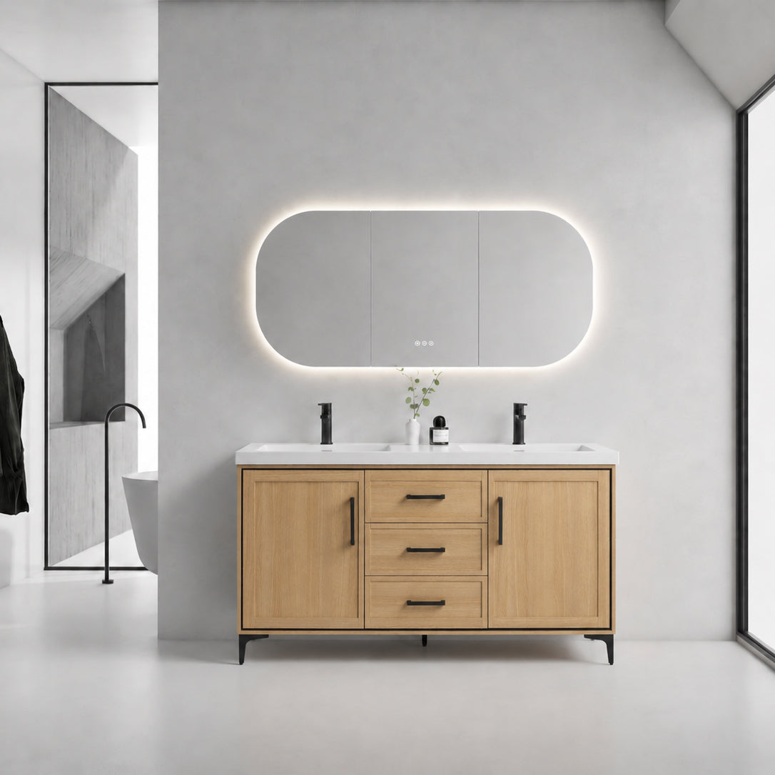 VOSS 60" Freestanding Vanity (Assembled)